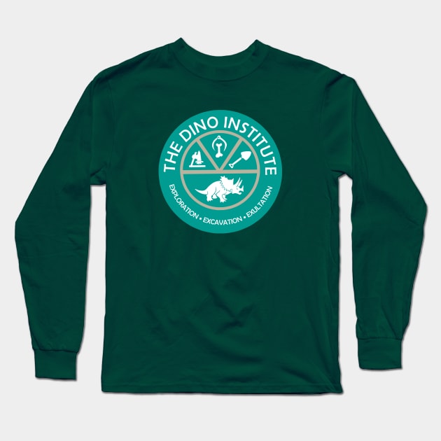 The Dino Institute Long Sleeve T-Shirt by NoiceThings